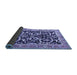 Sideview of Animal Blue Traditional Rug, tr3910blu