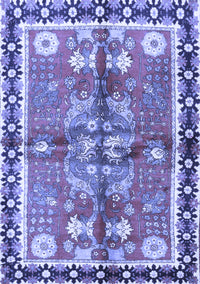 Persian Blue Traditional Rug, tr3911blu