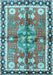 Persian Light Blue Traditional Rug, tr3911lblu