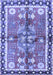 Persian Blue Traditional Rug, tr3911blu