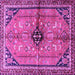 Square Persian Purple Traditional Rug, tr3914pur