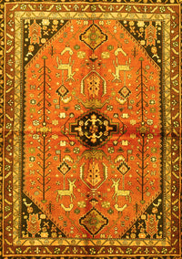 Persian Yellow Traditional Rug, tr3914yw