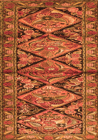 Persian Orange Traditional Rug, tr3916org