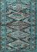 Persian Light Blue Traditional Rug, tr3916lblu