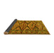 Sideview of Persian Yellow Traditional Rug, tr3916yw