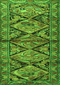 Persian Green Traditional Rug, tr3916grn