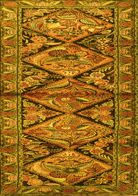 Persian Yellow Traditional Rug, tr3916yw