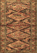 Persian Brown Traditional Rug, tr3916brn