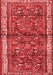 Persian Red Traditional Area Rugs