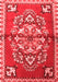 Persian Red Traditional Area Rugs