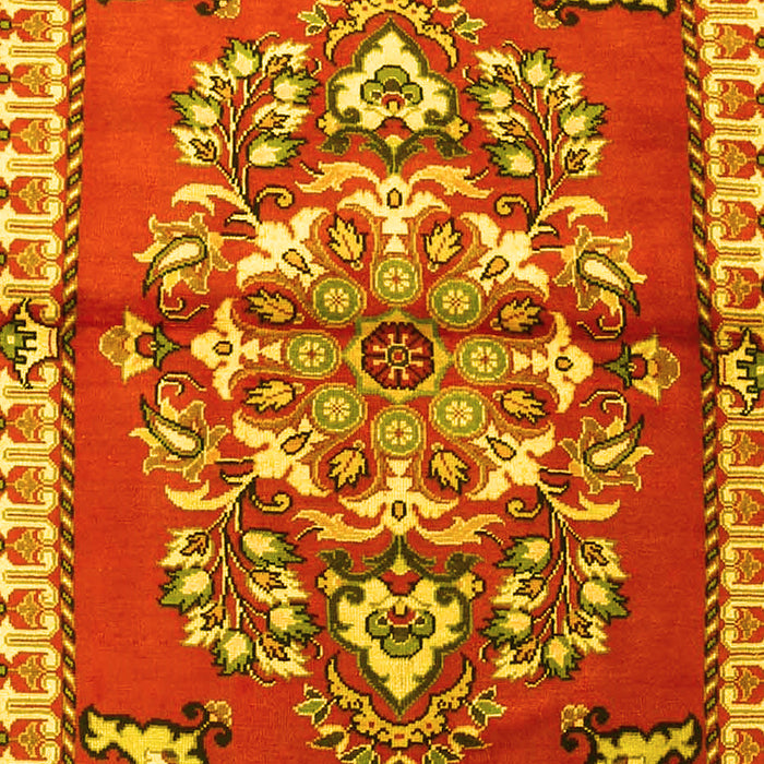 Persian Yellow Traditional Rug, tr3918yw