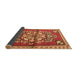 Sideview of Persian Brown Traditional Rug, tr3918brn