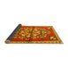 Sideview of Persian Yellow Traditional Rug, tr3918yw
