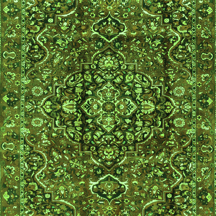 Persian Green Traditional Rug, tr3919grn