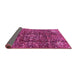 Sideview of Persian Pink Traditional Rug, tr3919pnk