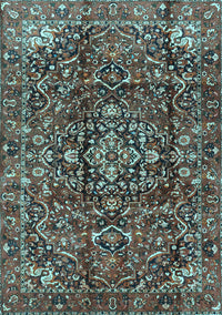 Persian Light Blue Traditional Rug, tr3919lblu