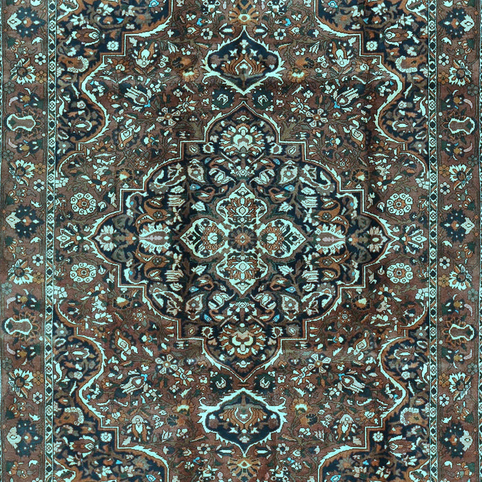 Persian Light Blue Traditional Rug, tr3919lblu