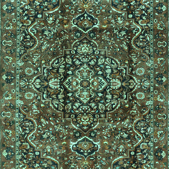 Persian Turquoise Traditional Rug, tr3919turq