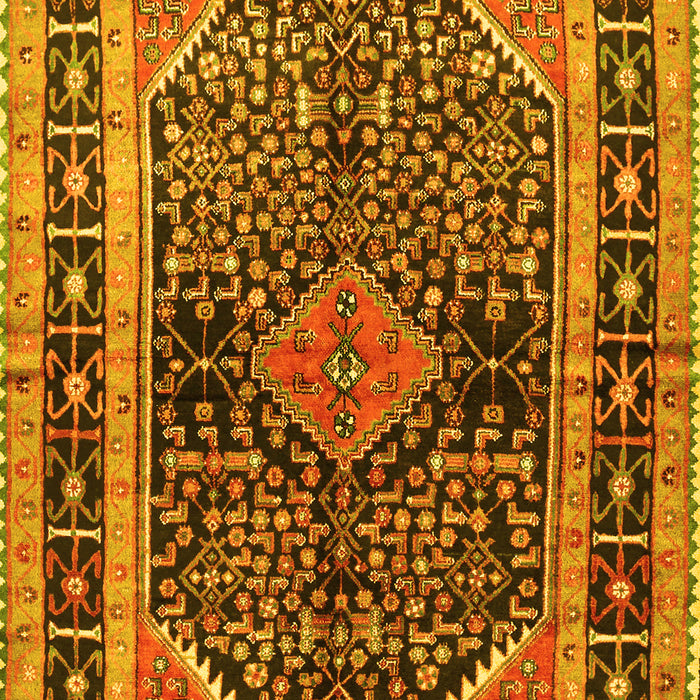 Persian Yellow Traditional Rug, tr391yw