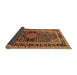 Sideview of Persian Brown Traditional Rug, tr391brn