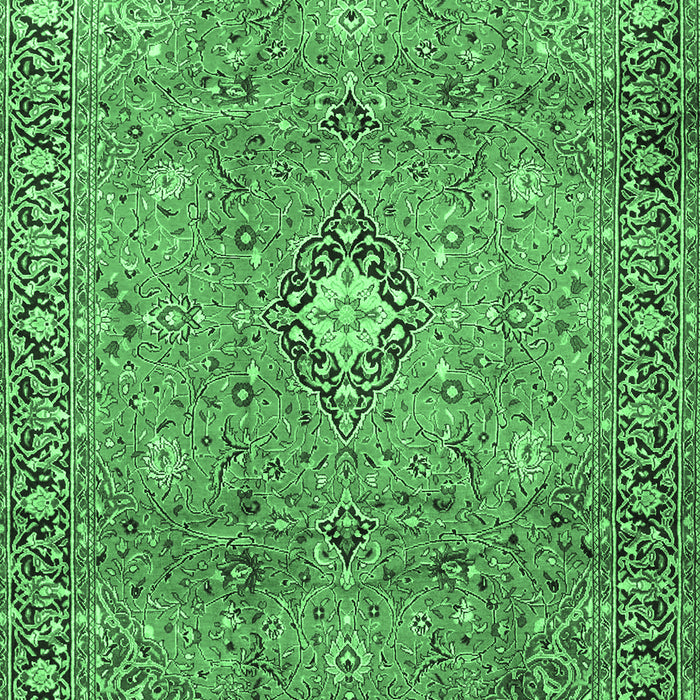 Persian Emerald Green Traditional Rug, tr3920emgrn