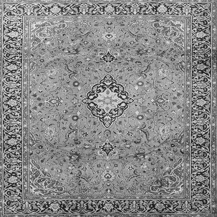 Serging Thickness of Persian Gray Traditional Rug, tr3920gry