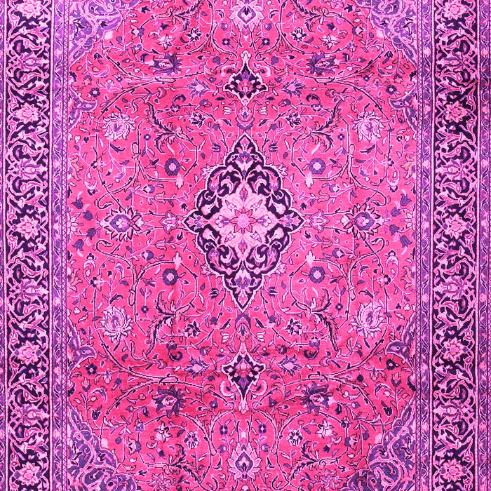 Machine Washable Persian Pink Traditional Rug, wshtr3920pnk
