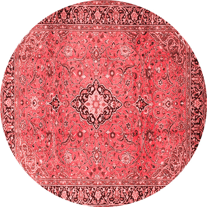 Machine Washable Persian Red Traditional Rug, wshtr3920red
