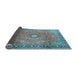 Sideview of Persian Light Blue Traditional Rug, tr3920lblu
