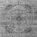 Serging Thickness of Persian Gray Traditional Rug, tr3921gry