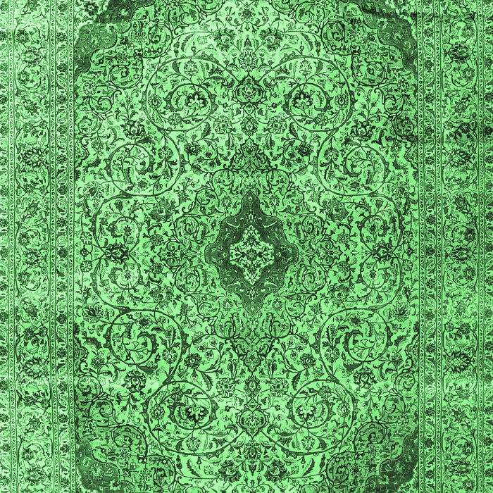 Persian Emerald Green Traditional Rug, tr3921emgrn
