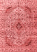Persian Red Traditional Area Rugs