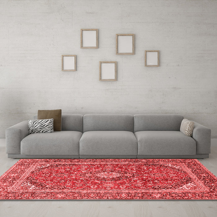 Traditional Red Washable Rugs
