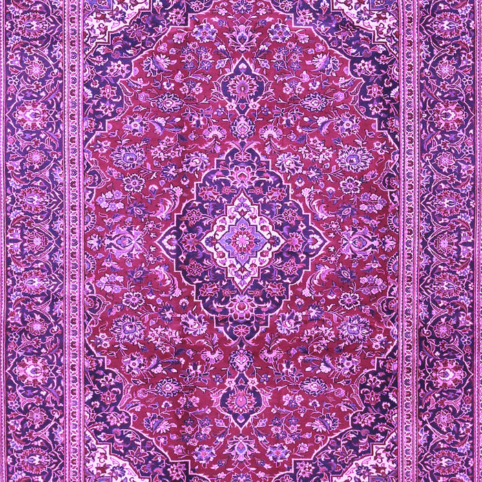 Machine Washable Persian Purple Traditional Area Rugs, wshtr3922pur