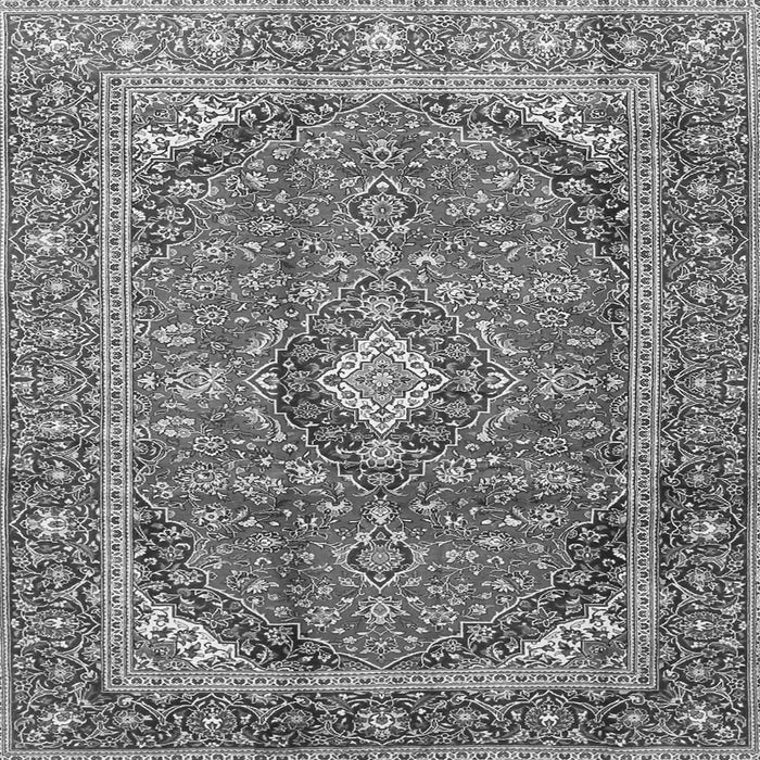 Serging Thickness of Persian Gray Traditional Rug, tr3922gry