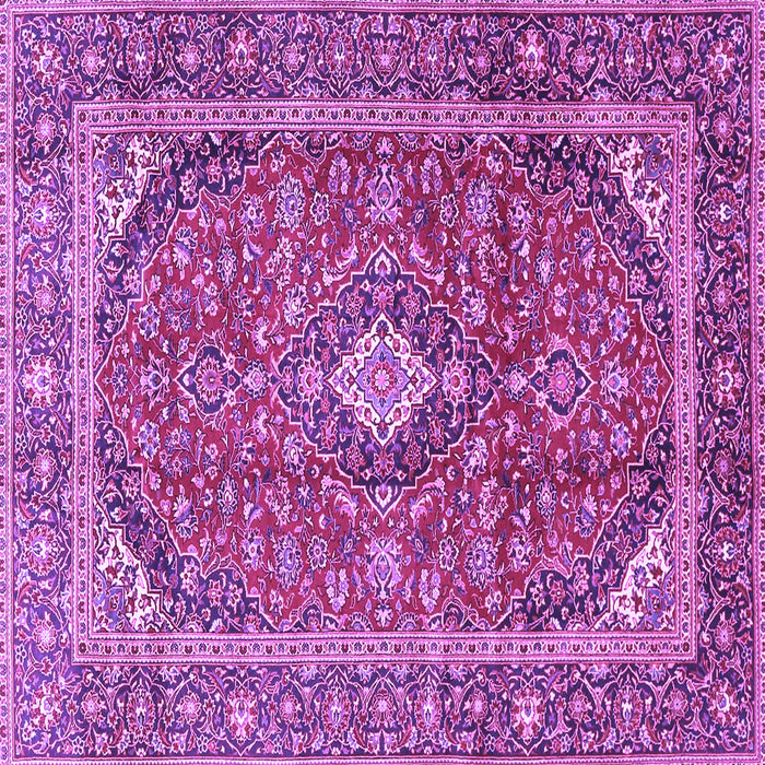 Square Persian Purple Traditional Rug, tr3922pur