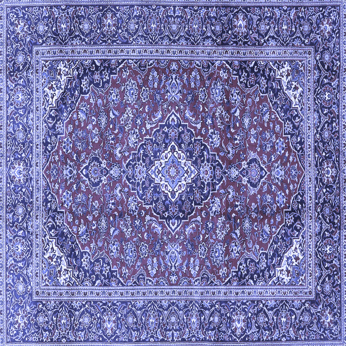 Square Persian Blue Traditional Rug, tr3922blu