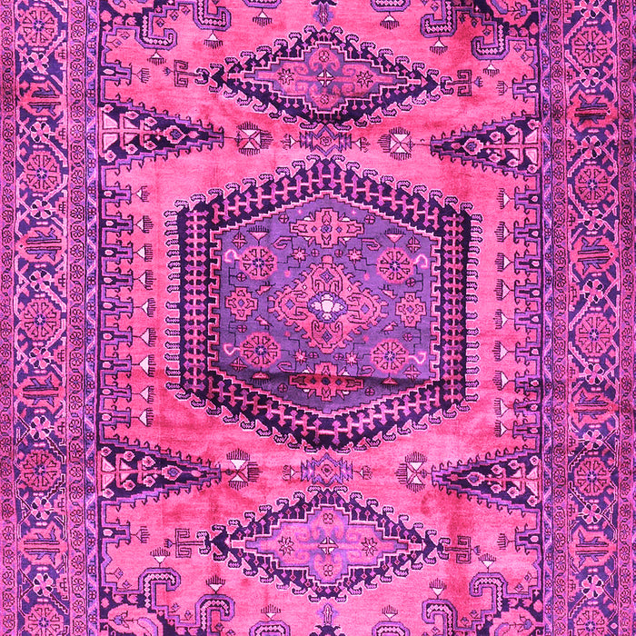 Machine Washable Persian Pink Traditional Rug, wshtr3923pnk