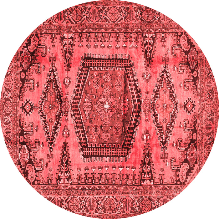 Machine Washable Persian Red Traditional Rug, wshtr3923red