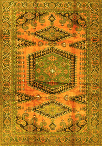 Persian Yellow Traditional Rug, tr3923yw