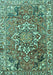 Persian Turquoise Traditional Rug, tr3924turq