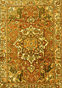 Persian Yellow Traditional Rug, tr3924yw