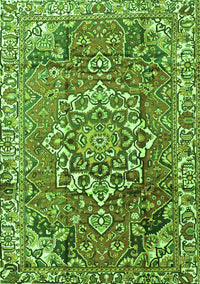 Persian Green Traditional Rug, tr3924grn