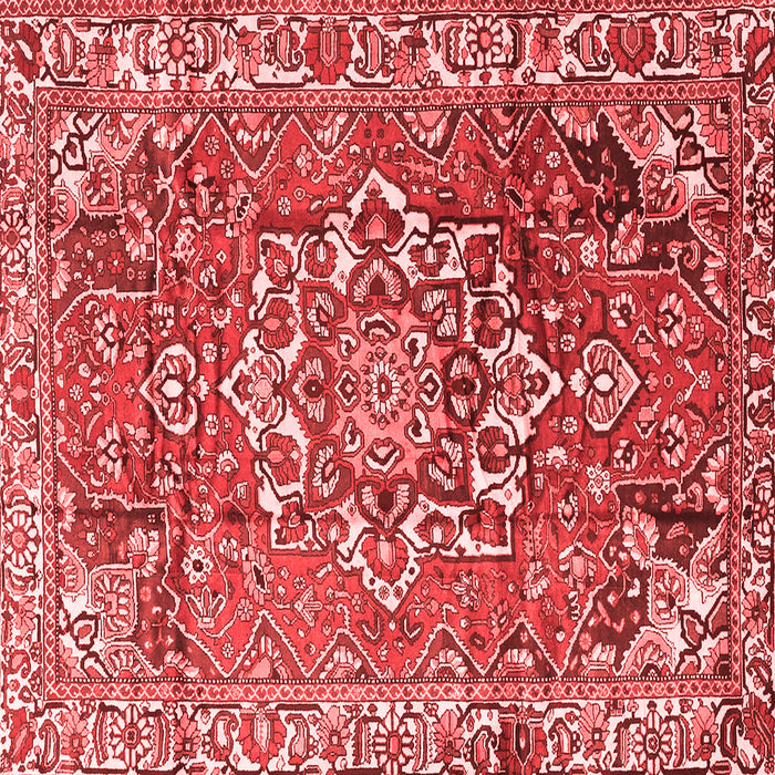 Machine Washable Persian Red Traditional Rug, wshtr3924red