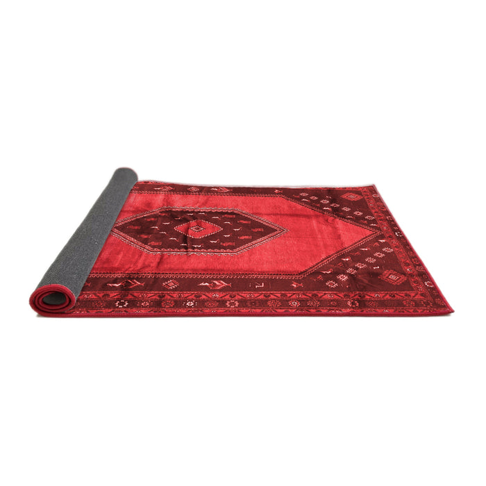 Medallion Red Traditional Area Rugs