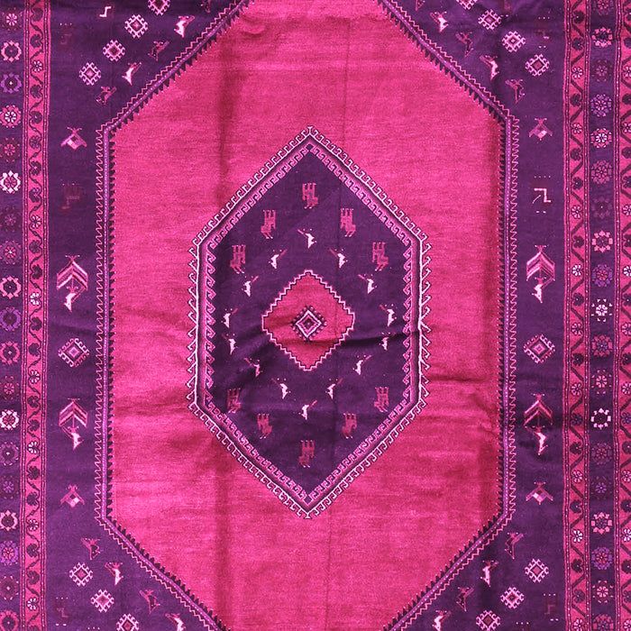 Medallion Pink Traditional Rug, tr3925pnk