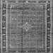 Serging Thickness of Persian Gray Traditional Rug, tr3926gry