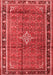 Persian Red Traditional Area Rugs