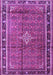 Machine Washable Persian Purple Traditional Area Rugs, wshtr3926pur