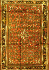 Persian Yellow Traditional Rug, tr3926yw